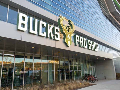 visit the milwaukee bucks pro shop when you go to the game